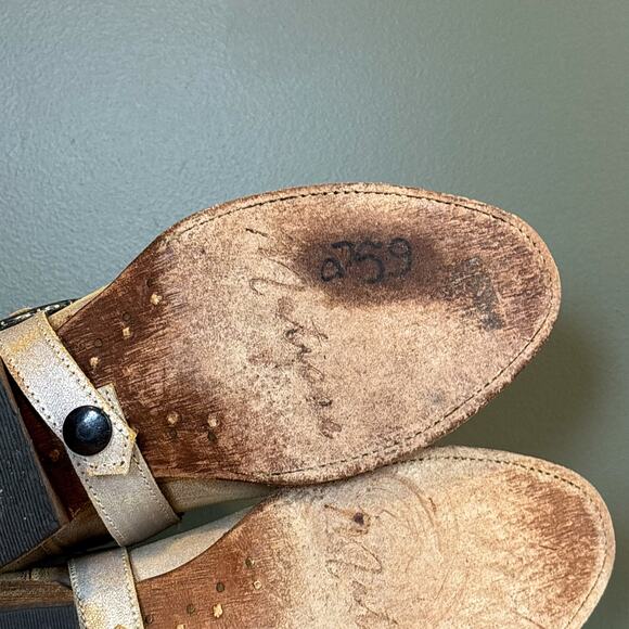 Matisse Judd Yellow Tan Suede Leather Western Ankle Boots Size 7.5 Women's - Picture 7 of 8